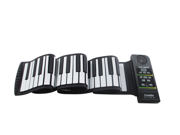 Electronic Piano Keyboard with 88 Keys Silicon Flexible Roll Up Piano with Speaker and Foot Pedal