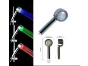 LED Showerhead with Temperature Detection Color Changing