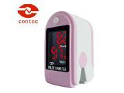 Digital Fingertip Pulse Oximeter Contec CMS50DL Pink
