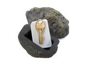 Fake Rock for Hiding Key Realistic Looking Storage for Spare House Key 3 Pack