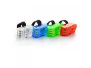 Colorful fun Beam LED Light Finger Ring Laser Pointer LED Flashing Finger Lights for Halloween Party and Club 10 Pack
