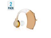 Digital Hearing Aids Behind The Ear Design Two Pieces