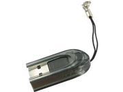 USB 2.0 microSD TransFlash Memory Card Reader Black