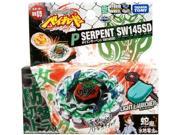 Beyblades JAPANESE Metal Fusion Battle Top Starter BB69 Poison Serpent SW145SD Includes Light Launcher!