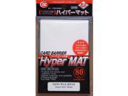 Hyper Matte Sleeves 80 Pack White