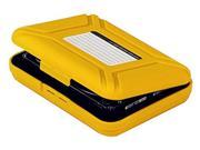 SISUN PHX 35 Professional Premium Anti Static Hard Drive Protection Box for 2.5 3.5 Inch HDD Storage Yellow