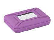 SISUN PHX 35 Professional Premium Anti Static Hard Drive Protection Box for 2.5 3.5 Inch HDD Storage Purple