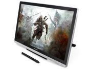 Huion GT 220 V2 Tablet Monitor 21.5 Inch Interactive Pen Monitor Pen Display IPS Panel HD Resolution 1920x1080 with Screen Protector and Glove Silver