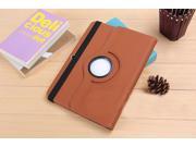 For Samsung Galaxy Tab 3 10.1 P5200 P5210 P5220 360 Rotating Leather Case Cover Brown