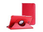 360° Rotating Folding Case Cover Film Stylus For Samsung Galaxy Tab 3 7.0 7 Red