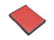Magnetic Auto Sleep Leather Case For kobo aura non HD 6 6.0 inch eReader Color Red