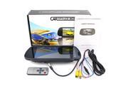 7 inch Wide TFT LCD Car Rearview Camera Touch Screen 2 CH Video Input Car Rearview Colour Mirror Monitor