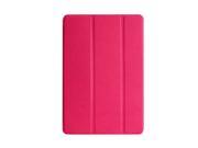 iPad Mini 4 Ultra Slim Magnetic PU Leather Smart Cover With Hard Back Case Rose