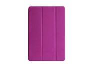 iPad Mini 4 Ultra Slim Magnetic PU Leather Smart Cover With Hard Back Case Purple