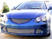 2002 2004 ACURA RSX LOWER GRILLE w o factory fog lamps Aluminum Silver