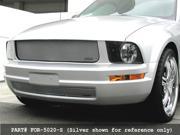 2005 2009 FORD MUSTANG UPPER GRILLE V6 Model will not fit pony light grille package Gloss Black Finish