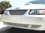 1999 2004 FORD MUSTANG UPPER GRILLE Aluminum Silver