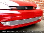 2000 2004 FORD FOCUS LOWER GRILLE with O.E Fog Lamps Gloss Black Finish