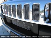 2008 2010 HUMMER H2 LOWER GRILLE Aluminum Silver
