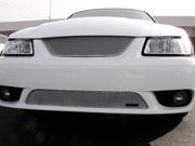 1999 2002 FORD COBRA GRILLE UPPER and LOWER Silver Finish