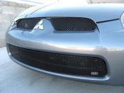 2006 2008 MITSUBISHI ECLIPSE GRILLE UPPER 2pc and LOWER also fits convert model Black Finish
