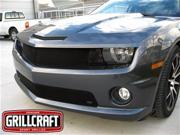 2010 2013 CHEVY CAMARO SS GRILLE UPPER INSERT and SS GRILLE BUMPER INSERT Black Finish