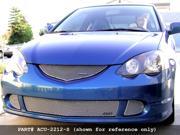 2002 2004 ACURA RSX LOWER GRILLE w o factory fog lamps Gloss Black Finish