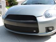 2009 2012 MITSUBISHI ECLIPSE GRILLE UPPER and LOWER Black Finish