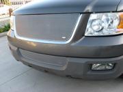 2003 2006 FORD EXPEDITION GRILLE UPPER andBUMPER INSERT Silver Finish