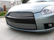 2009 2012 MITSUBISHI ECLIPSE GRILLE UPPER and LOWER Silver Finish