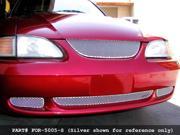 1994 1998 FORD MUSTANG UPPER GRILLE Gloss Black Finish