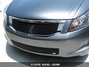 2008 2010 HONDA ACCORD 2DR LOWER GRILLE center only Gloss Black Finish