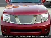 2005 2008 NISSAN FRONTIER UPPER GRILLE 3 Pieces Gloss Black Finish