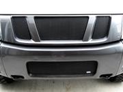 2008 2012 NISSAN TITAN UPPER GRILLE 3 Pieces Gloss Black Finish