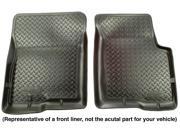 1980 1996 Ford Bronco Husky Liners BLACK FRONT FLOOR LINERS CLASSIC STYLE SERIES