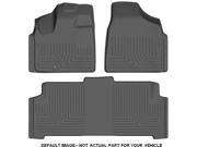 2012 Ford Focus Husky Liners GREY FRONT 2ND SEAT FLOOR LINERS WEATHERBEATER SERIES
