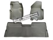 2009 2013 Honda Fit Husky Liners FRONT 2ND SEAT FLOOR LINERS WEATHERBEATER SERIES