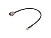 15 WC01R UP to 6GHz Wireless Extension Cable RG 58 RP SMA Male to N Type Male 30cm