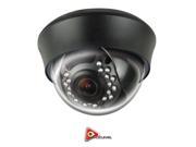 LTS Platinum Varifocal Dome Camera 1.3MP WDR Black Color