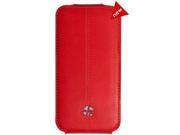 UPC 813365010276 product image for Trexta Flippo Leather Flip Case Pouch for Apple iPhone 4 4S - Red | upcitemdb.com