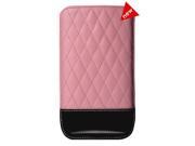 Trexta CAPI Leather Pouch Case Cover for Samsung Galaxy S2 Pink Black