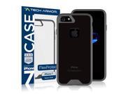 Tech Armor Apple iPhone 7 FlexProtect Case Perfect Fit Flexible Protection Shock Absorption for Apple iPhone 7 Grey Clear