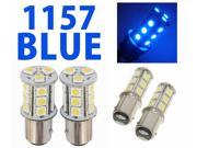 IG Tuning 1157 BAY15D 2357 7528 18 SMD 5050 LED Turn Signal Light Side Marker Dome License Plate Reverse Bulbs Blue