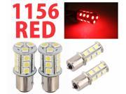 Red 1156 BA15S 18 SMD 5050 LED Brake Backup Tail Turn Signal Car Light Bulb Lamp by Autolizer