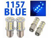 1157 BAY15D 18 SMD 5050 Hyper Blue Tail Turn Signal 18 LED Car Light Bulb Lamp by Autolizer