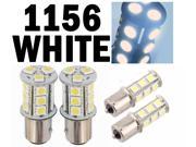 10x White BA15S 1156 18 SMD 5050 LED RV Backup Brake Turn Signal Light Bulb Lamp by Autolizer
