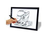 19 LED Tracing light Board Artist Tattoo Drawing Drafting Graphics Tablet Table by Vetroo