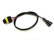 1 Pcs 9005 9006 Wire Harness HID ballast to Stock Socket For HID Conversion Kit by Autolizer