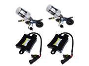 IG Tuning H3 5K 55W Slim Digital DC Ballast HID Xenon Conversion Kit Single Beam For Headlights or Fog Lights 5000K OEM White Light Weight Compact Size!