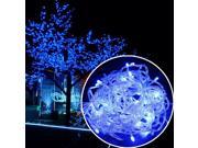 Blue 200 LED 50 ft Fairy String Lights Lamp for Christmas Tree Holiday Wedding Party Xmas Decoration Halloween Showcase Displays Restaurant or Bar and Home Ga